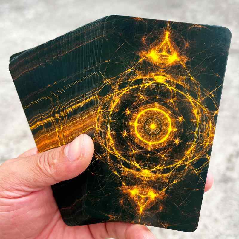 GZXINKE ソウルライト オラクルデッキ 初心者向けオラクルカード スピリチュアルオ...