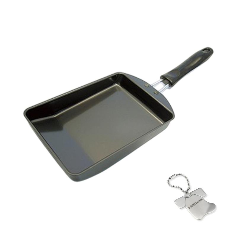 Tamago Pans - J-kitchens フライパン 玉子焼き ガス IH対応 日本製 オリジナル カンキリくんT 付