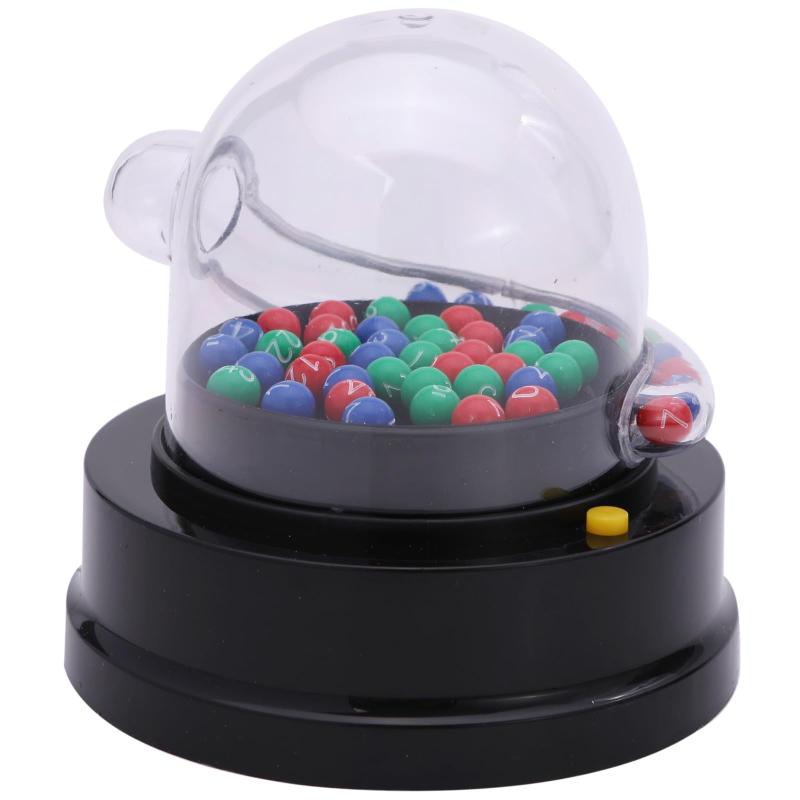 ルボナリエ ビンゴマシーン 抽選機 ロトマシーン ビンゴゲーム 電動 宝くじ 公平 透明 ビンゴゲームセ..