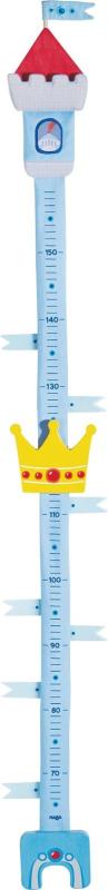 HABA ハバ キッズ壁掛け 身長計 (ブルー(お城))