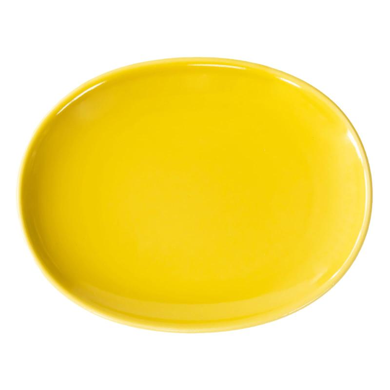 【送料無料】西海陶器 波佐見焼 common コモン プレート 皿 オーバル 電子レンジ 食洗器対応 17042 色：ネイビー、サイズ：ワンサイズ