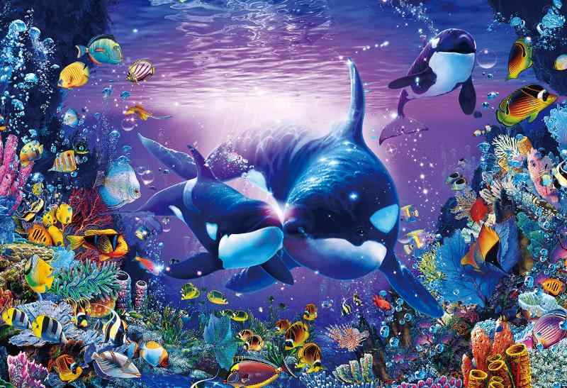 300ピース ジグソーパズル ラッセン ブリリアント パッセージ 【光るパズル】 (26x38cm) セット