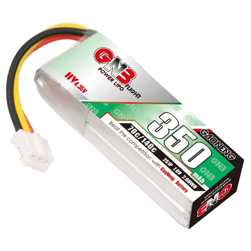 P.D GAONENG GNB リポバッテリー Li-Po バッテリー 2S 7.4V 350mAh PH2.0 コネクター AWD RWD ラジコン..