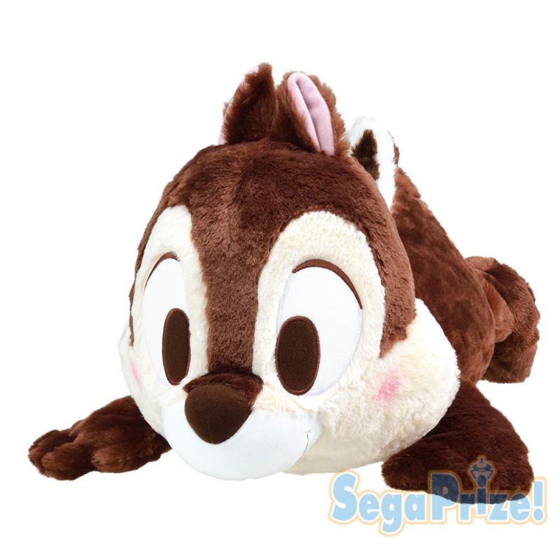 Rakuten - セガ チップ ギガジャンボ 赤いほっぺの寝そべり ぬいぐるみ