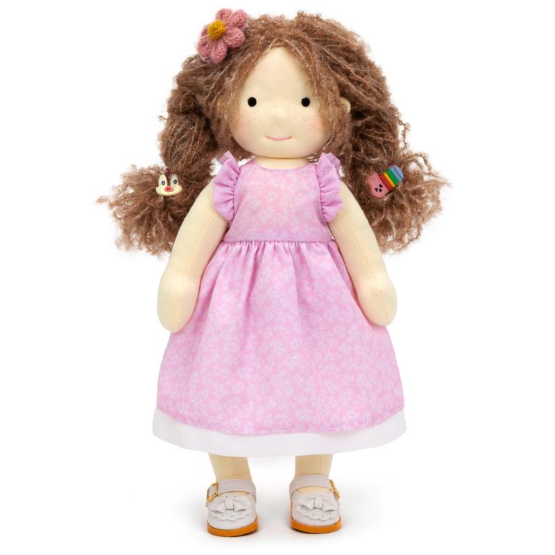 BlissfulPixie Waldorf Doll 手作り人形 女の子のプレゼント かわいい ぬいぐるみ 子供たちに最適な人形-FBA-CC1