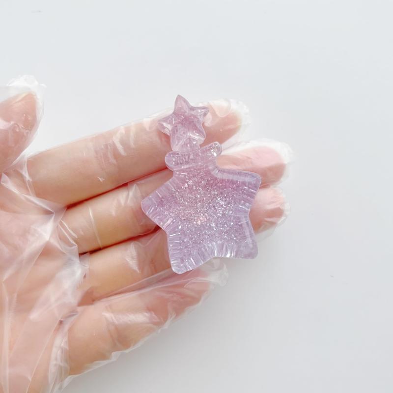 【シリコンモールド D0320】香水瓶 パフューム ぷっくり可愛い ボトル 星型 マニキュア シリコンモールド レジン型 キーホルダー スクイーズ アクセサリー 3d UVレジン LEDレジン 手芸 クラフ inasuteppu-10280831 イナノカショップ サンプル画像3