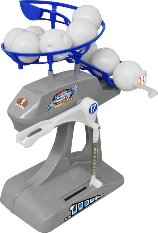 ピッチングマシーン ワールドS 野球 バット付き 子供用 ストレート 変化球 電動 バッティング おもちゃ..