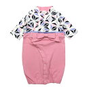 ベビー 新生児 ベビー服 ツーウェイオール 兼用ドレス セレモニードレス 袴風 女の子 カバーオール 50-70cm