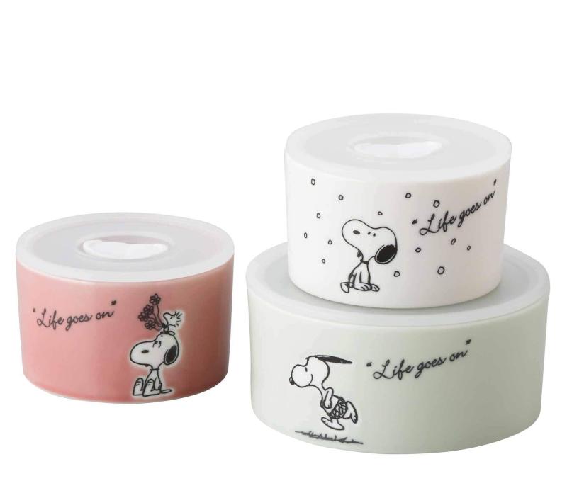 Rakuten - ピーナッツ シーズン柄 食器 「 peanuts(ピーナッツ) 」 シーズン パスタ皿 4枚セット sn610-184