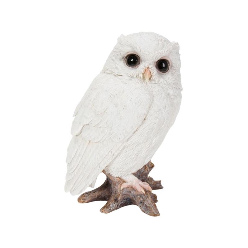 Rakuten - ウービア 子ユキタカ 11.5×8.6×16cm 人形 フィギュア 置き物 アニマル 動物 ガーデン 装飾 鳥 H20329