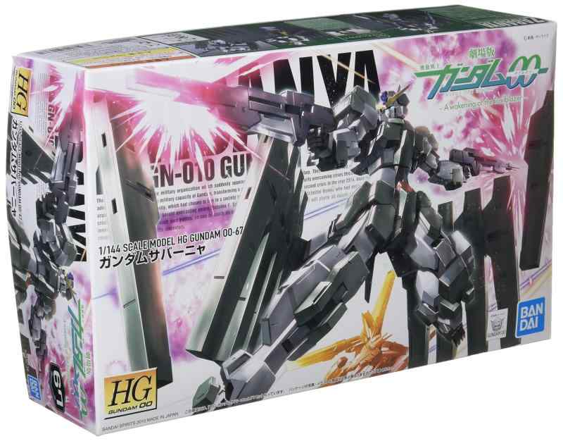HG 1/144 ガンダムサバーニャ<b>対象年齢 :</b>8才以上梱包サイズ:39.0cm×8.0cm×31.0cm