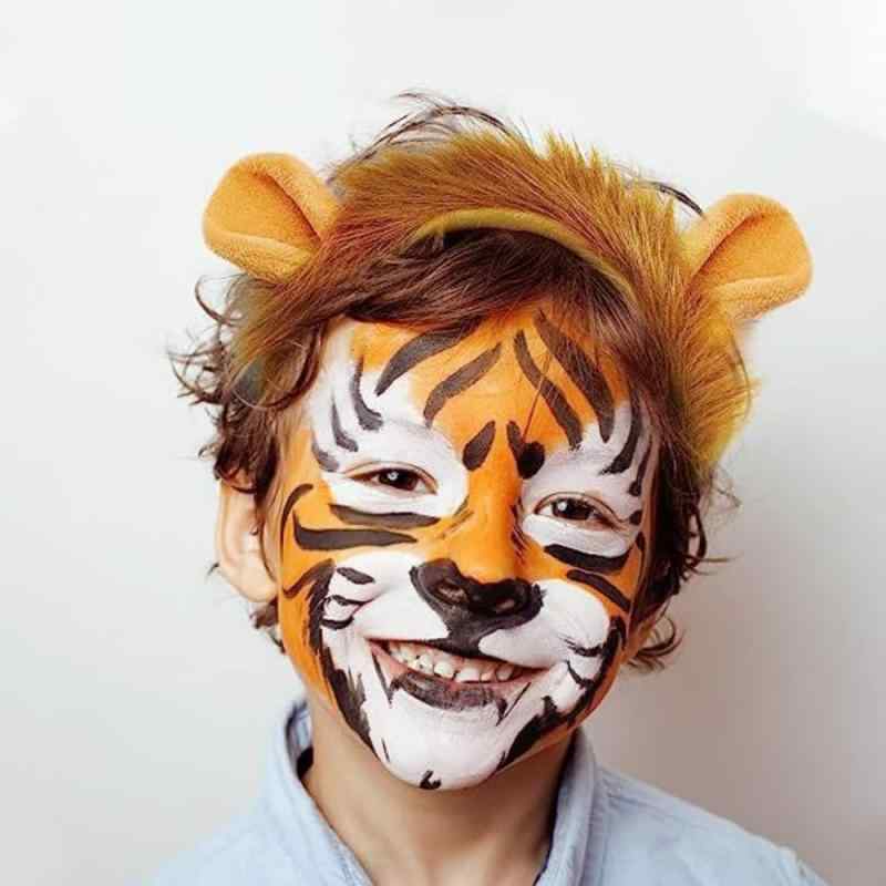 [Izemisonico] ライオン 猫耳 カチューシャ お尻尾 2点セット コスプレ 獣耳 もふもふ ケモナー 小道具 動物コス パーティー コスプレ コスチューム小物 ハロウィン 仮装 仮装舞踏 演出 inasuteppu-10116488 イナノカショップ サンプル画像3