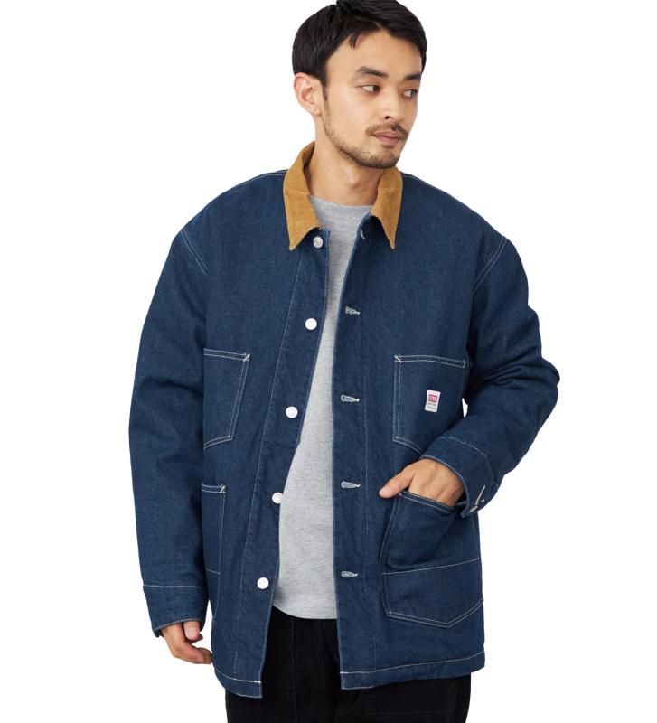 EDWIN(エドウィン) アウターカバーオール デニムジャケット ブランケットメンズ