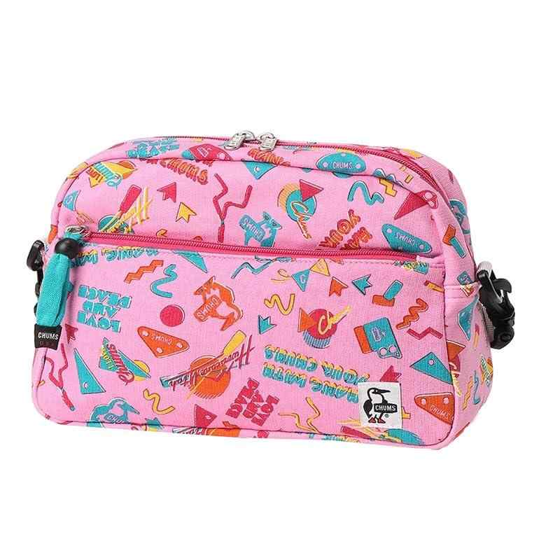 [Chums] スモール トラぺゾイド ショルダー スウェット