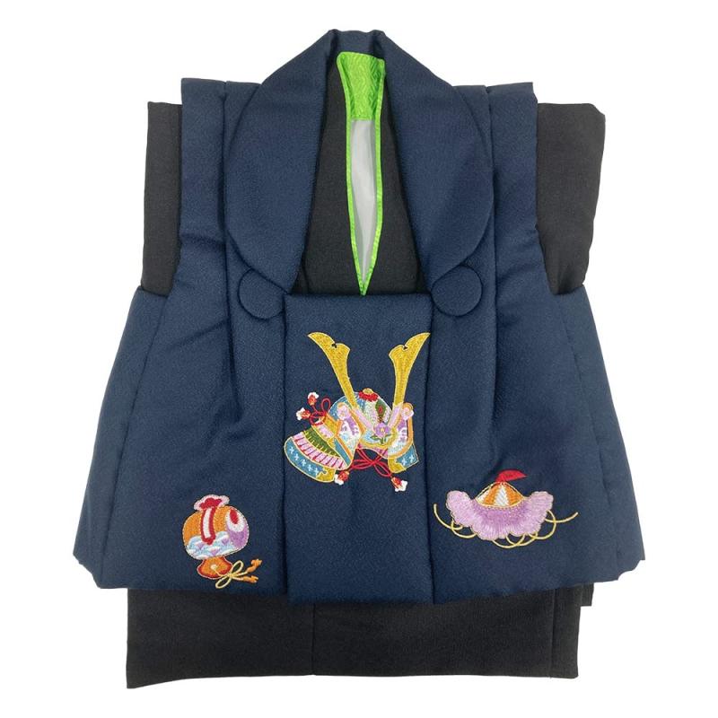 [京都きもの友禅] 被布セット お食い初め 初節句 男の子 こどもの日 着物 ベビー ベビーアンサンブル