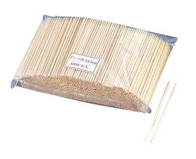 松尾物産 ダンゴ串 竹 中国 (1000本束) DKS2701サイズ:全長(mm)135重量:850(100本)g素材・材質:竹原産国:中国1000本束