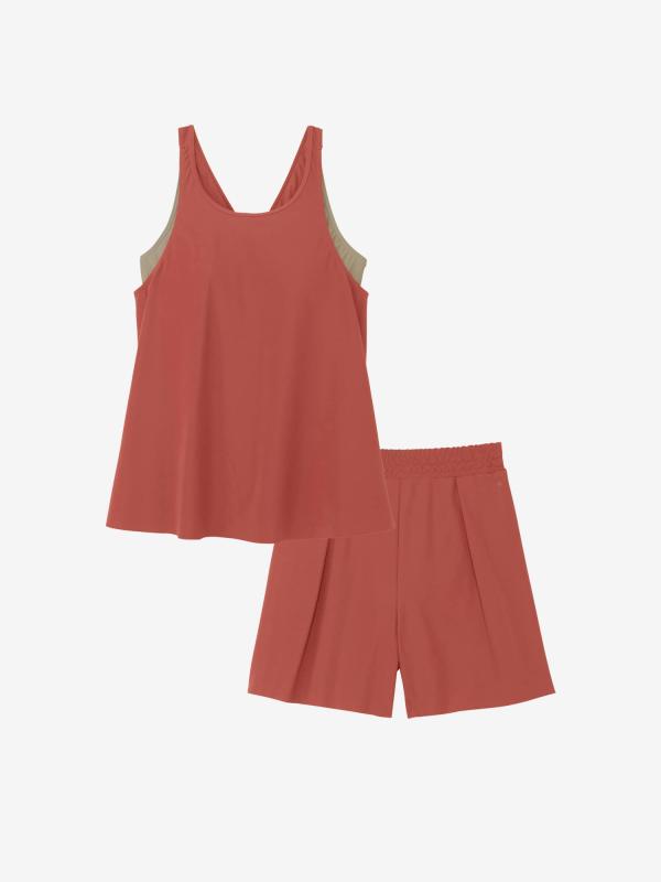 水陸両用 レディース SF Eco Flare Separates ステイフィットエコフレアセパレーツ セパレート SFW22333 カップ付き UVカット機能 ストレッチ