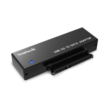 【全品日本全国送料無料】Inateck SATA-USB3.0変換ケーブル 2.5インチ/3.5インチハードディスクドライブ HDD/SSD用SATA変換アダプタ 電源アダプター付