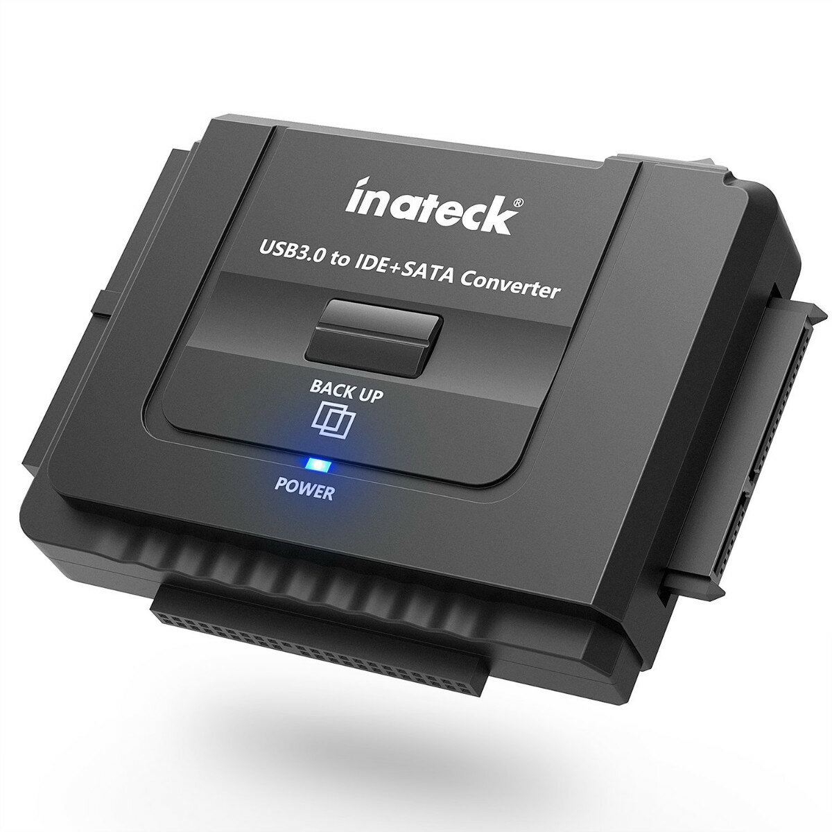 Inateck USB3.0HDDコンバータ HDD-USB SATA&IDE-USB3.0変換アダプタ SATA・2.5インチ・3.5インチIDE対応 最大3TB PSE認証済 1年保証