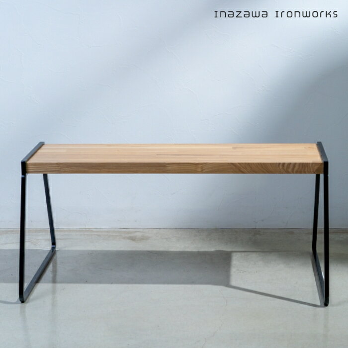 樂天商城 - bench001　ベンチ　ブラック × クリア　アイアン