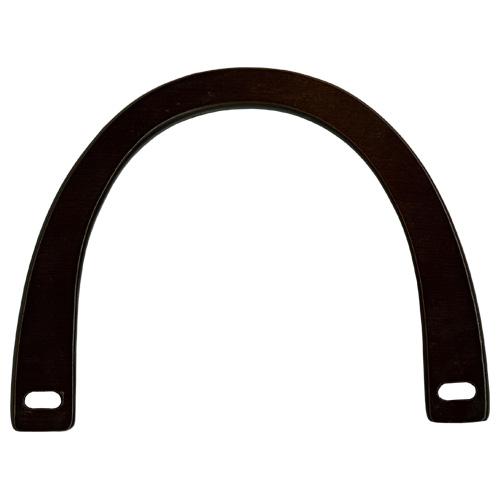 木工バッグ持ち手 横－約17cm 2本手 BM-1711 《 木工 高さ 約14cm 厚み 約1cm 手さげタイプ 持ち手 INA..