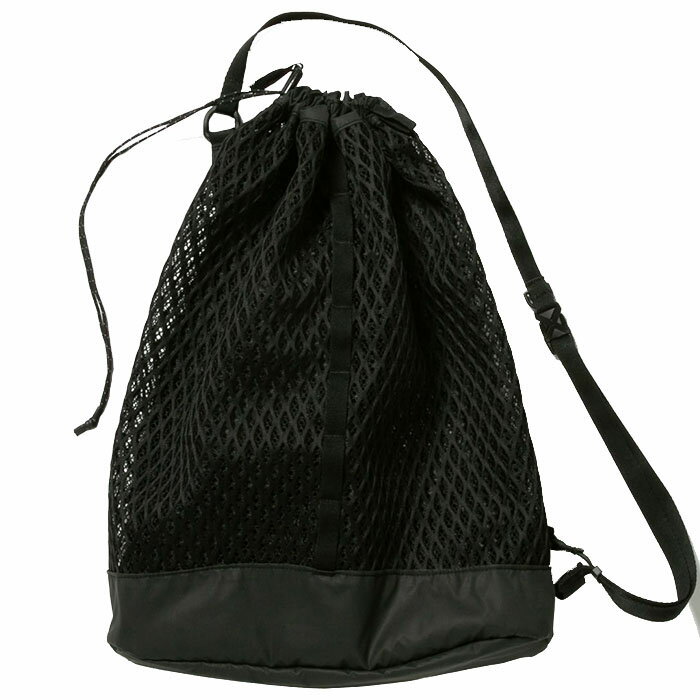 Rakuten - 【SALE セール】【送料込み価格】【スノーピーク メッシュショルダーバッグ】 Snow Peak スノーピーク Double Face Mesh Shoulder Bag black SnowPeak-AC-25SU408