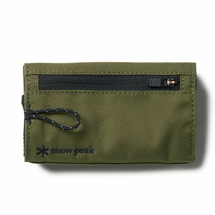 Rakuten - 【スーパーセール SALE】【送料込み価格】【スノーピーク ミニウォレット】 Snow Peak スノーピーク Everyday Use Smart Wallet olive SnowPeak-SB-26SU010
