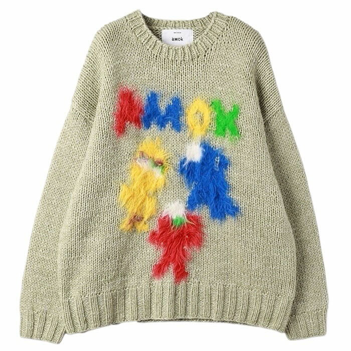 アモク AMOK ニット ドッキング ブルゾン ニットベスト MA-1 3WAY アモク AMOK ニット ドッキング ブルゾン ニットベスト MA-1
