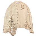 yfBXJo[h _[WRbgjbgJ[fBKzDISCOVERED fBXJo[h DAMAGE COTTON KNIT CARDIGAN white DISCOVERED-DC-SS23-KN-01