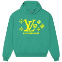 yGM[{[C GNXgt[fB[z EGY BOY GM[{[C LIVE VERY GOOD Extra Hoodie green EGYBOY-EB24119039