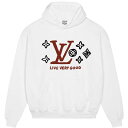 yGM[{[C GNXgt[fB[z EGY BOY GM[{[C LIVE VERY GOOD Extra Hoodie white EGYBOY-EB24119046