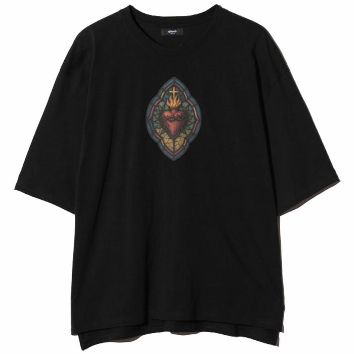  �O���� �X�e���h�O���XT�V���c2 glamb �O���� Stained Glass T Shirt II black glamb-GB0126-CS05