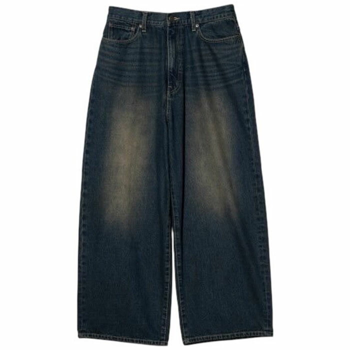 【グラム ワイドデニムパンツ】glamb グラム The Wide Denim indigo glamb-GB0325-P14