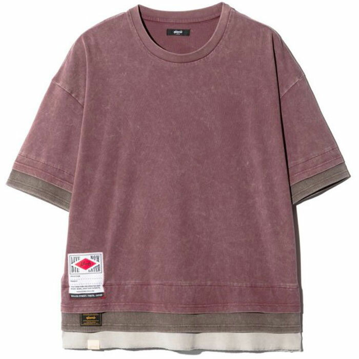 Rakuten - 【グラム トリプルレイヤーTシャツ】glamb グラム Tri Layered Cutsew red glamb-GB0226-CS07