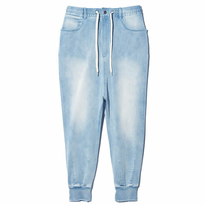 glamb グラム Knit Denim Pants indigo glamb-GB0226-P07