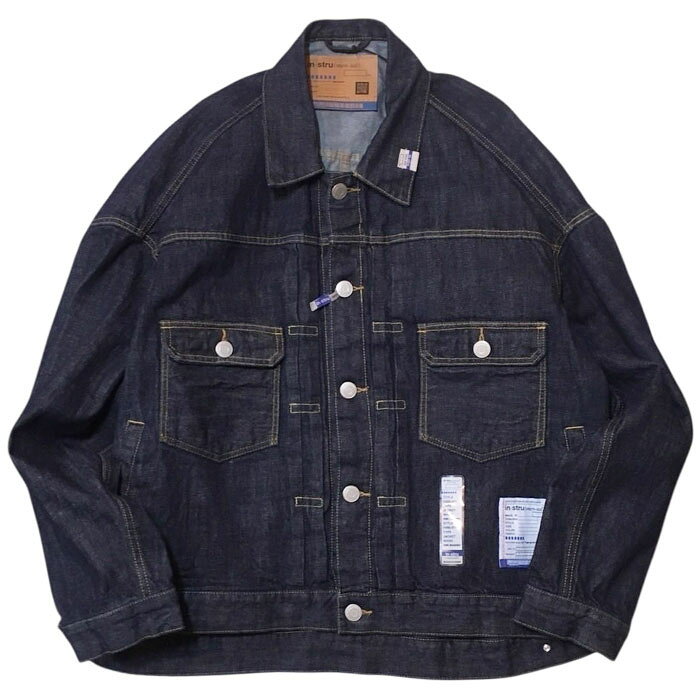 Rakuten - 【インストルメンタル デニムジャケット】instrumental インストルメンタル ONE WASHED SELVAGE DENIM JACKET indigo MIHARAYASUHIRO-I16BL071