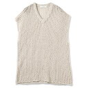 yJieDa bVjbgxXgz WG_ JieDa KNIT VEST ivory JieDa-Jie-24S-KN03