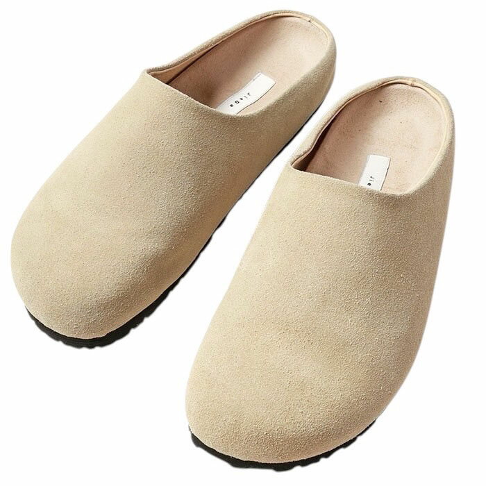 【SALE セール】【JieDa スエードサボ】 JieDa ジエダ SUEDE SABOT beige JieDa-Jie-25S-GD03