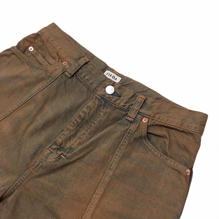 【JieDa スイッチングバギーデニムパンツ】 JieDa ジエダ SWITCHING BAGGY DENIM PANTS indigo JieDa-Jie-25W-PT03