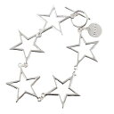 【SALE セール】 【JieDa ビッグスターブレスレット】 ジエダ JieDa BIG OPEN STAR BRACELET silver JieDa-Ji...
