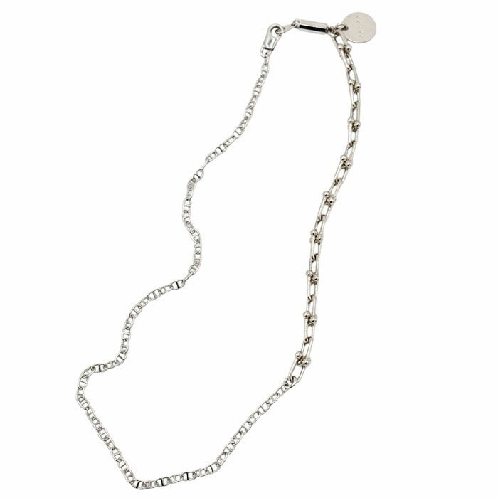 【JIEDA スイッチングネックレス】 JIEDA ジエダ SWITCHING NECKLACE silver JIEDA-JIE-26S-GD08