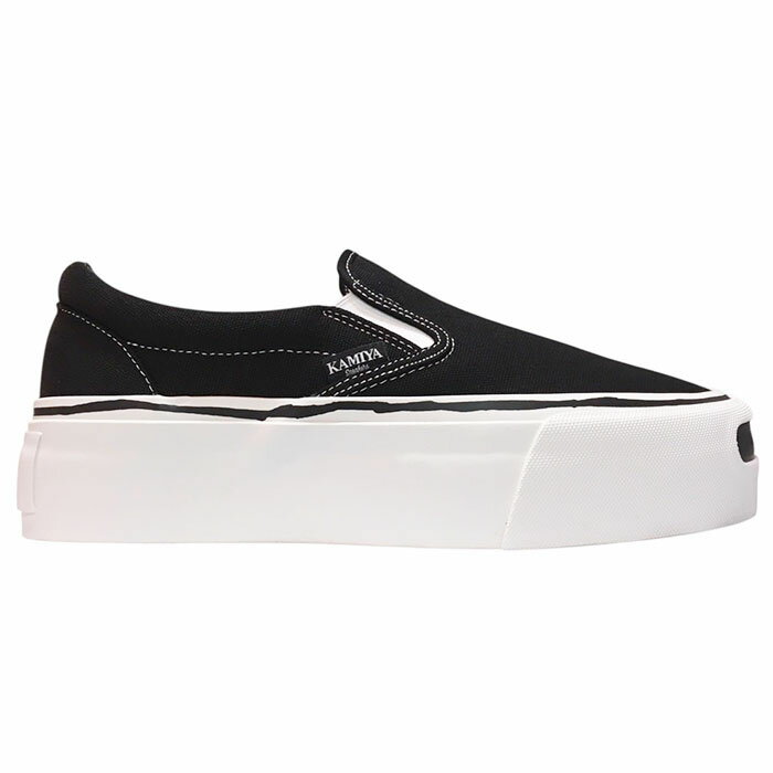 Rakuten - 【KAMIYA プラットフォームスニーカー】 KAMIYA カミヤ CORNELL Platform Sneaker black KAMIYA-G15FW703