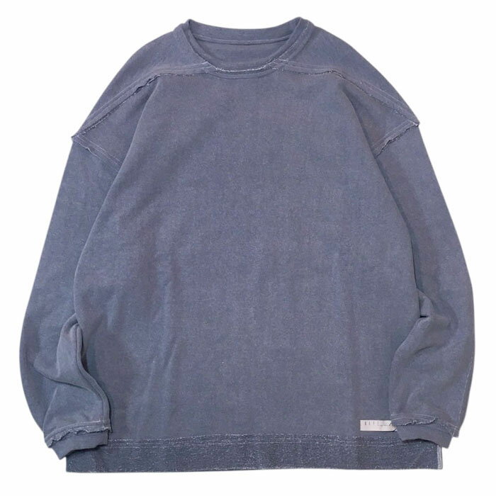 Military - 【ネイプ スウェットシャツ】NAPE_ ネイプ PGMNT SWEAT SHIRT blue NAPE-132
