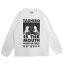 【NISHIMOTO IS THE MOUTH 田代まさしコラボロンT】 NISHIMOTO IS THE MOUTH ニシモトイズザマウス TASHIRO IS THE MOUTH LS TEE A white NISM-TITM-A02 7,700円