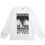 【NISHIMOTO IS THE MOUTH 田代まさしコラボロンT】 NISHIMOTO IS THE MOUTH ニシモトイズザマウス TASHIRO IS THE MOUTH LS TEE C white NISM-TITM-C02 7,700円