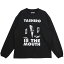 【NISHIMOTO IS THE MOUTH 田代まさしコラボロンT】 NISHIMOTO IS THE MOUTH ニシモトイズザマウス TASHIRO IS THE MOUTH LS TEE TRUMP B black NISM-TITM-2512 7,150円