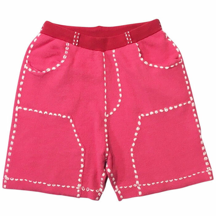 Short, Half Pants - 【PHINGERIN PG1サマーニットダブルニーショーツ】 PHINGERIN フィンガリン SUMMER PG1 DOUBLE KNEE SHORTS red x pink PHINGERIN-PD-261-KSBT-061