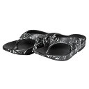 【Soloist suikokeコラボリカバリーサンダル】 TAKAHIROMIYASHITATheSoloist. タカヒロミヤシタザソロイスト x OOFOS flip flop music note black Soloist-sof0022