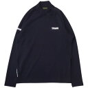 【TFW49 サイドメッシュモックネックロンT】TFW49 SIDE MESH LONG SLEEVE T black TFW49-T102510007(4)