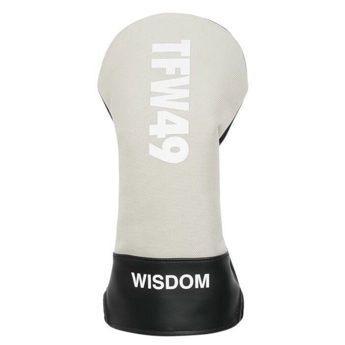 【送料込み価格】【TFW49 ヘッドカバー】TFW49 NYLON HEAD COVER #01 greige x black TFW49-T132610019
